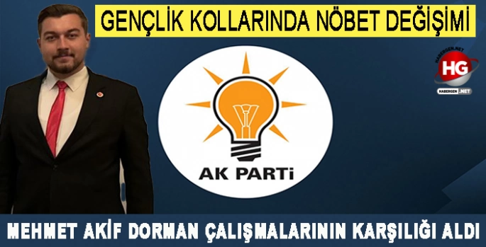 AK PARTİ GENÇLİK KOLLARINDA NÖBET DEĞİŞİMİ