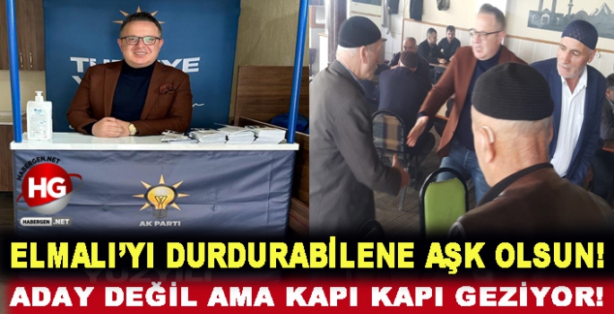 ELMALI'YI DURDURABİLENE AŞK OLSUN!