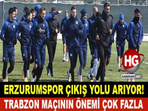 ERZURUMSPOR ÇIKIŞ YOLU ARIYOR!