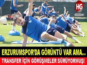 ERZURUMSPOR'DA GÖRÜNTÜ VAR AMA...