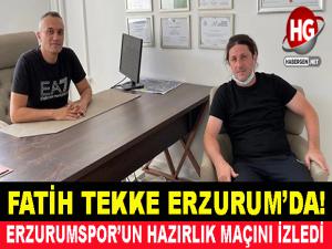 FATİH TEKKE ERZURUM'DA!