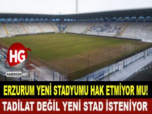 HASTA ETMEYİN BİZİ YAPIN YENİ STADIMIZI!