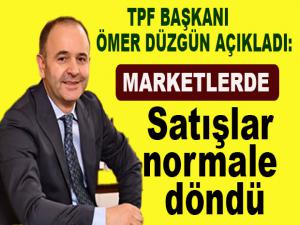 TPF BAŞKANI ÖMER DÜZGÜN AÇIKLADI?