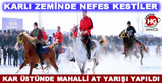 KARLI ZEMİNDE NEFES KESTİLER