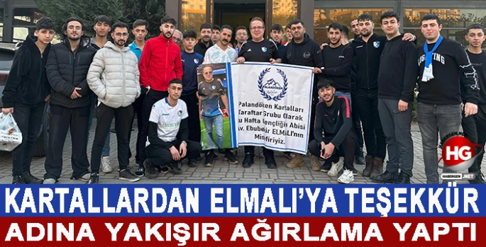 TARAFTARLARDAN ELMALI'YA TEŞEKKÜR